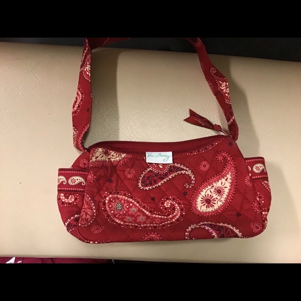 Red Vera Bradley handbag